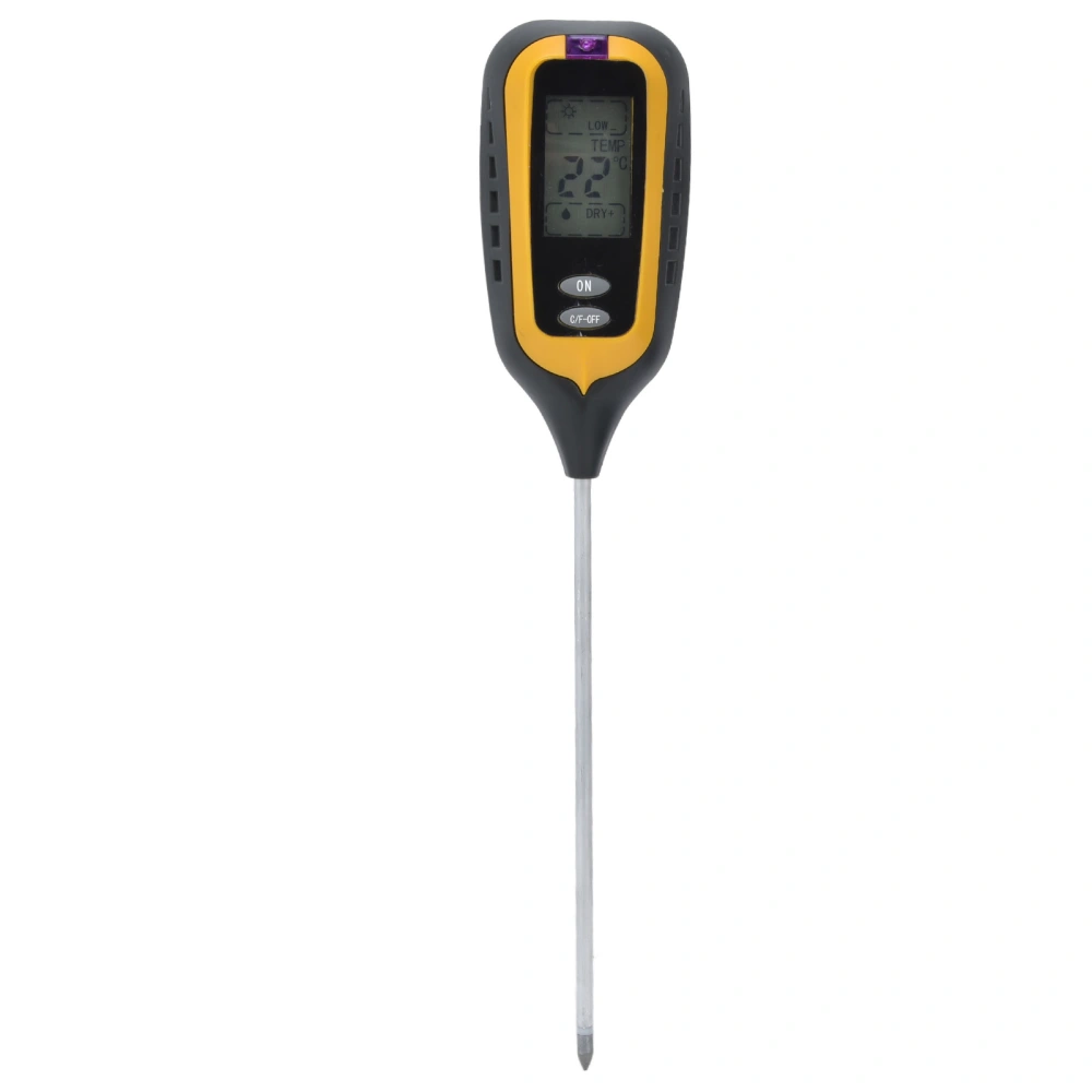 Soil PH Meter 4 in 1 Multi Purpose High Accuracy Stable Sensitive Soil Moisture Meter for Garden Yard Outdoor