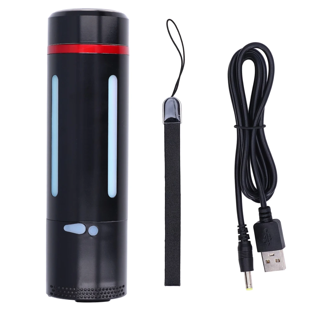 Smart Vacuum Bottle USB Charging Bluetooth Speaker Music Light Insulated Water Bottle with Temp Display