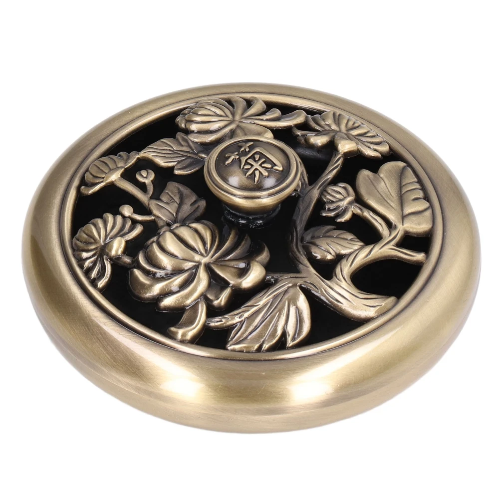 Coil Incense Burner Tray Vintage Incense Bowl Holder Metal Alloy for Living Room Bedroom Office367