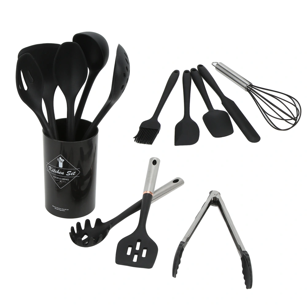 14Pcs Silicone Cooking Utensils Set Comfortable Handle Insulation Kitchen Utensils Set for Home Restaurant