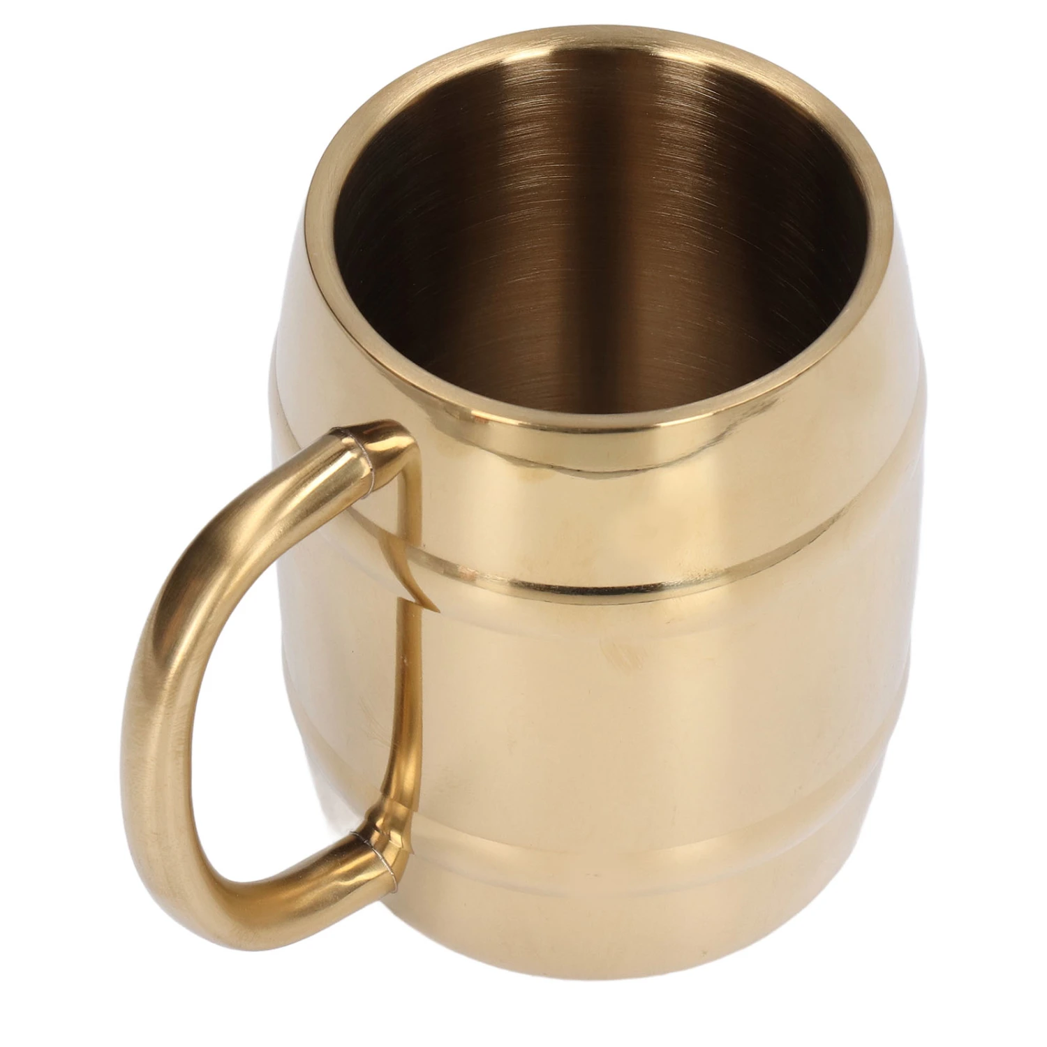 Stainless Steel Coffee Mug with Handle Double Layer Heat Insulation Coffee Cup Water Cup for Home420ml