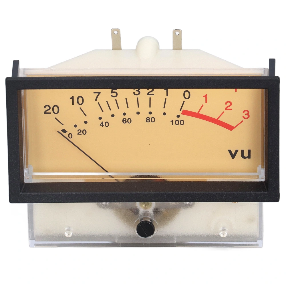 VU Meter High Accuracy Easy Installation Sturdy Durable LED Volume Meter for Recording Studio Home