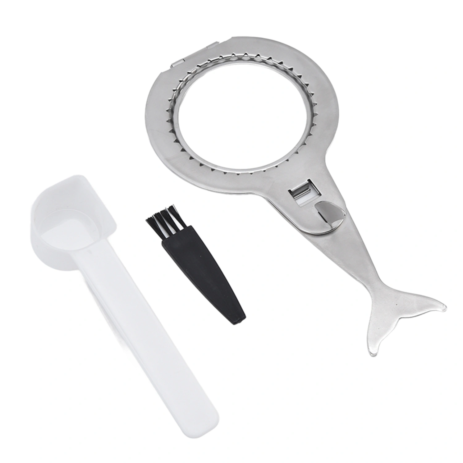 Coffee Filter Paper Cup Holder Stainless Steel Portable Reusable Handheld Rack for Homemade Coffee