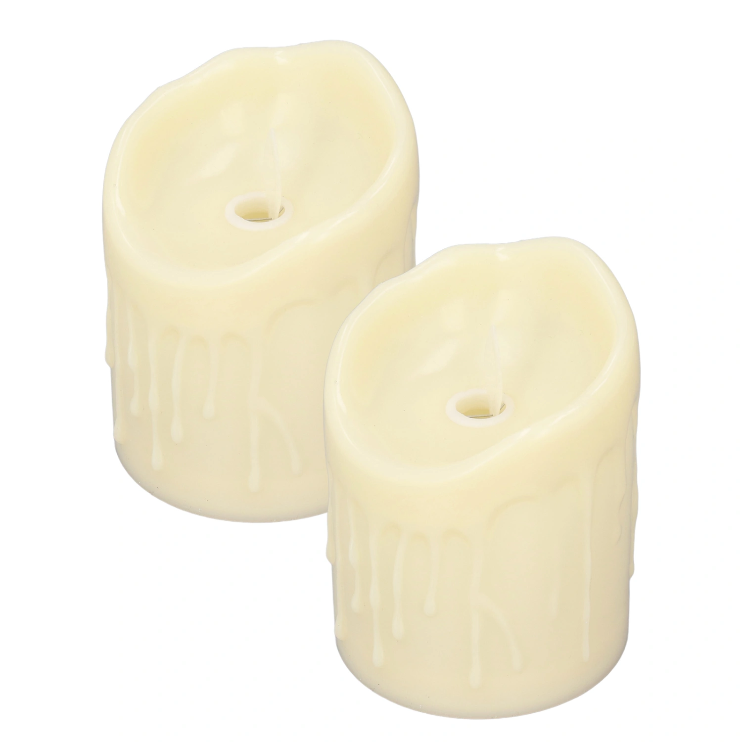 2pcs Flameless Candles Lamp Simulation LED Candle Light for Dating Wedding Proposal