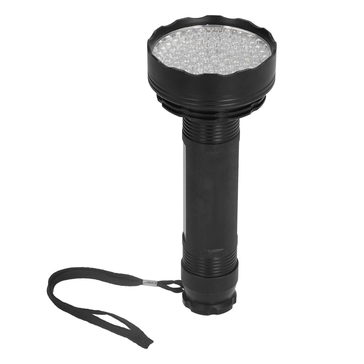 UV Flashlight 100 LED Beads 395nm Easy Use Excellent Performance Anti Slip Treatment Fluorescent Detection Supplies