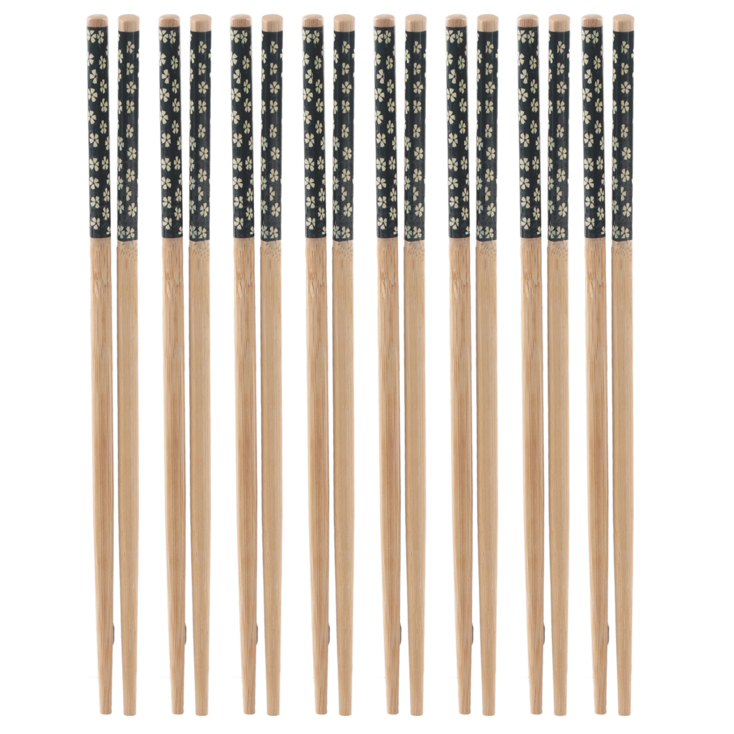 8 Pairs Bamboo Chopsticks Reusable Classic Japanese Style Chop Sticks Set for Home Restaurant