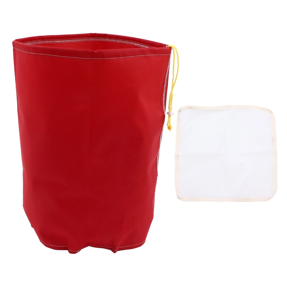 5 Gallons Filter Bag Ice Herbal Bags Plant Filter Essence Extraction Kit with Drawstring