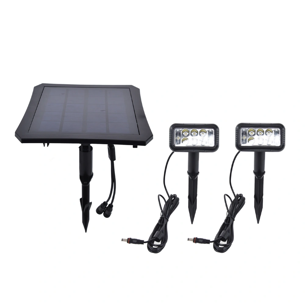 Solar Spot Lights Outdoor 5V LED Solar Landscape Automatic Lighting Polysilicon for Yard Lawn Garden Porch