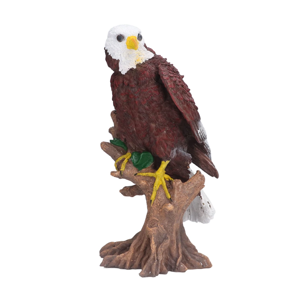 Eagle Resin Ornaments Waterproof Artificial Simulation Bird Model Decoration for Garden Desk