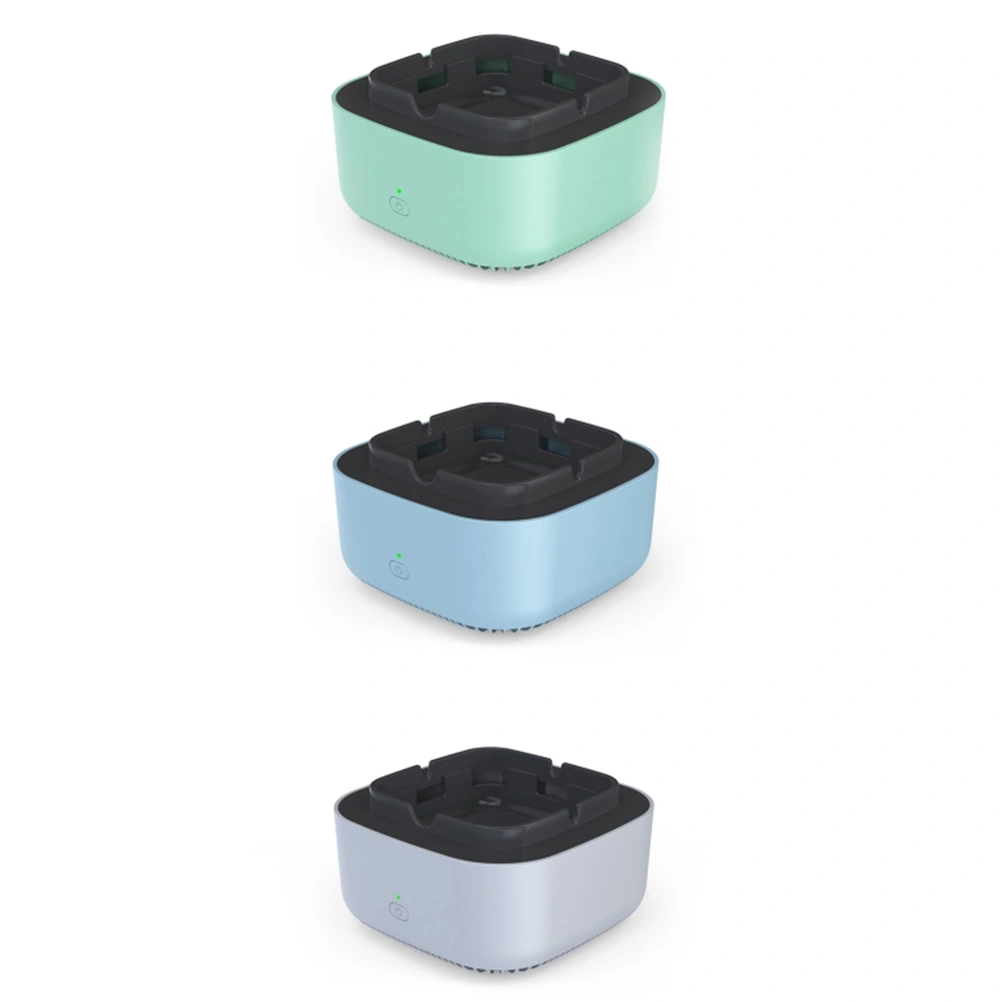 Ashtray Air Purifier Deodorization and Multi Function Negative Ion Air Freshener for Homes Cafes and Restaurants