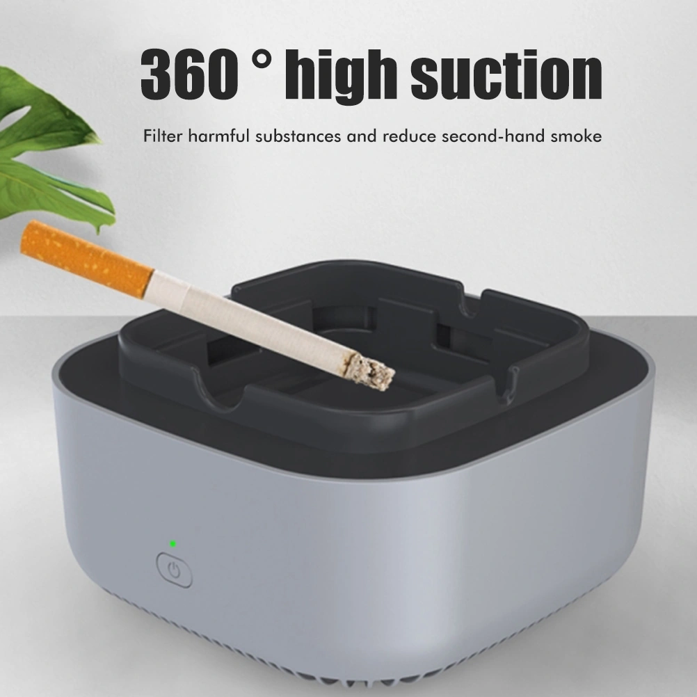 Ashtray Air Purifier Deodorization and Multi Function Negative Ion Air Freshener for Homes Cafes and Restaurants