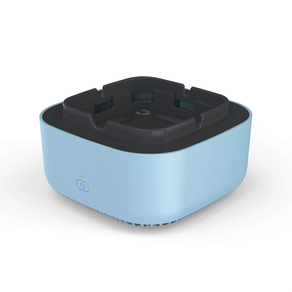 Ashtray Air Purifier Deodorization and Multi Function Negative Ion Air Freshener for Homes Cafes and Restaurants
