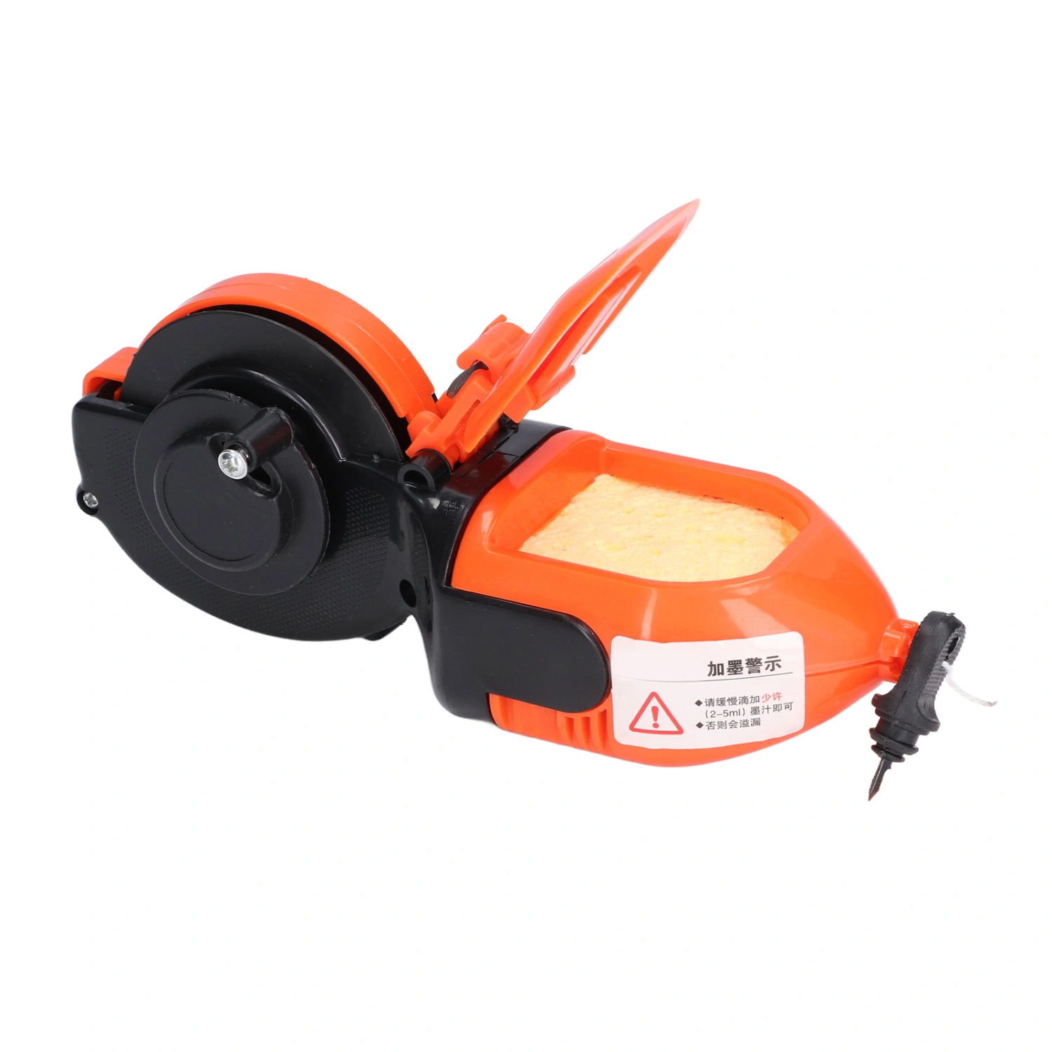 Automatic Ink Fountain Marker Clear Imprinting Good Toughness 15 Meters Line Easy to Use Mini Ink Marker for Woodworking