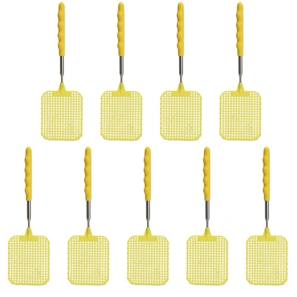 9PCS Retractable Fly Swatter Telescopic Extendable Fly Swatter Prevent Pest Mosquito Tool