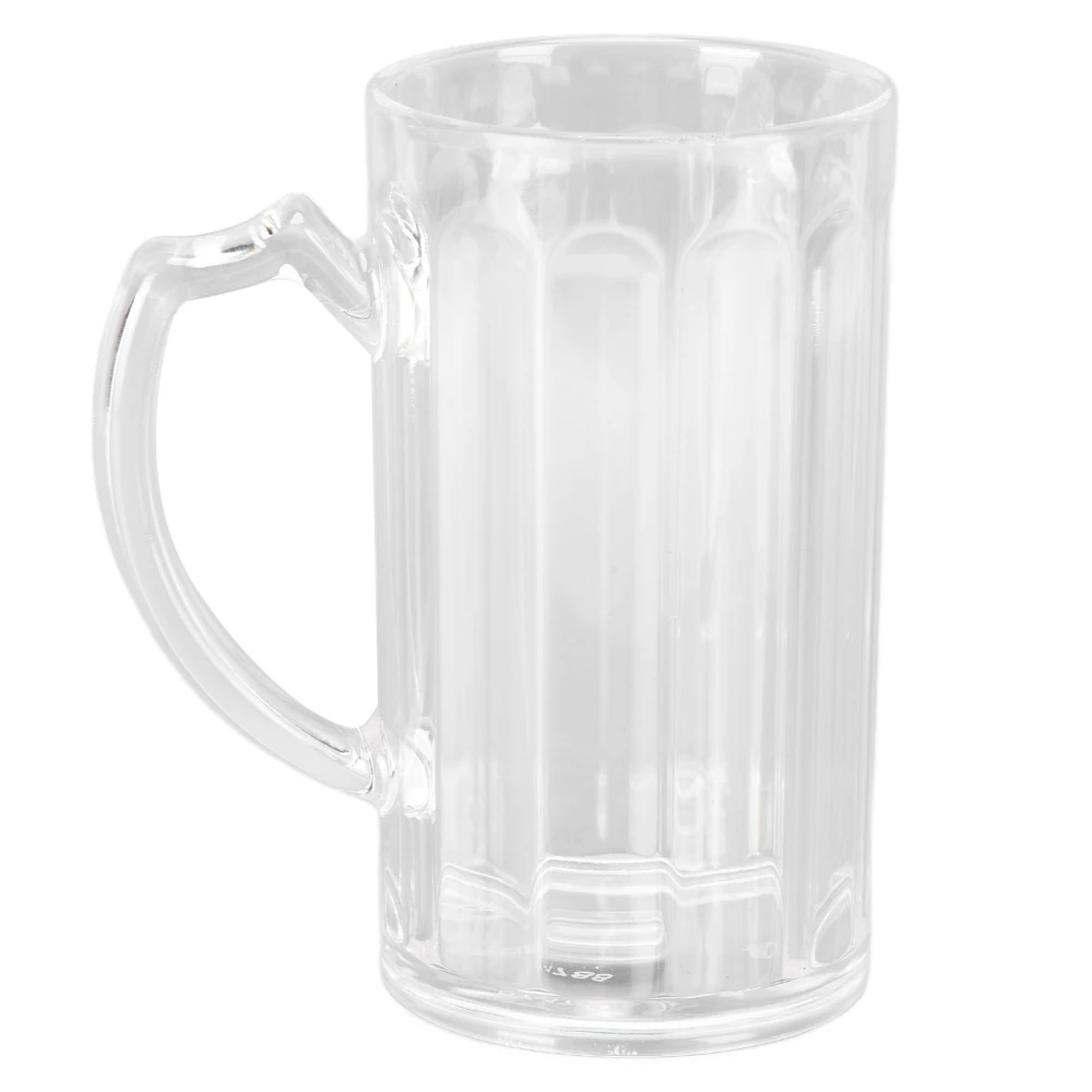 Beer Mug 500ML Large Capacity Environmental Friendly Comfortable Handle Lightweight Portable Beer Mug