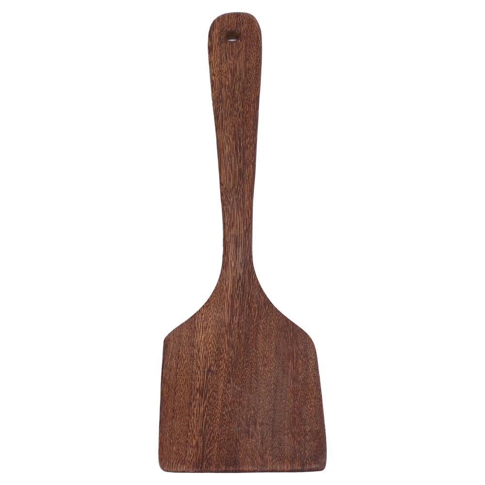 Wooden Spoon Exquisite Textured Lightweight Cooking Spatula with Hanging Hole for Kitchen Cooking Gift33.5cm Long