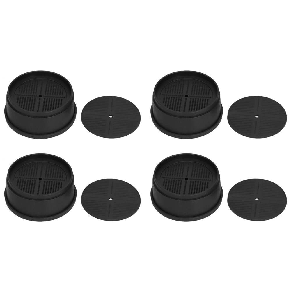 Table Foot Protective Pad Anti Slip Round Furniture Leg Caps for Refrigerator Wheel Bed Chair Tea Table