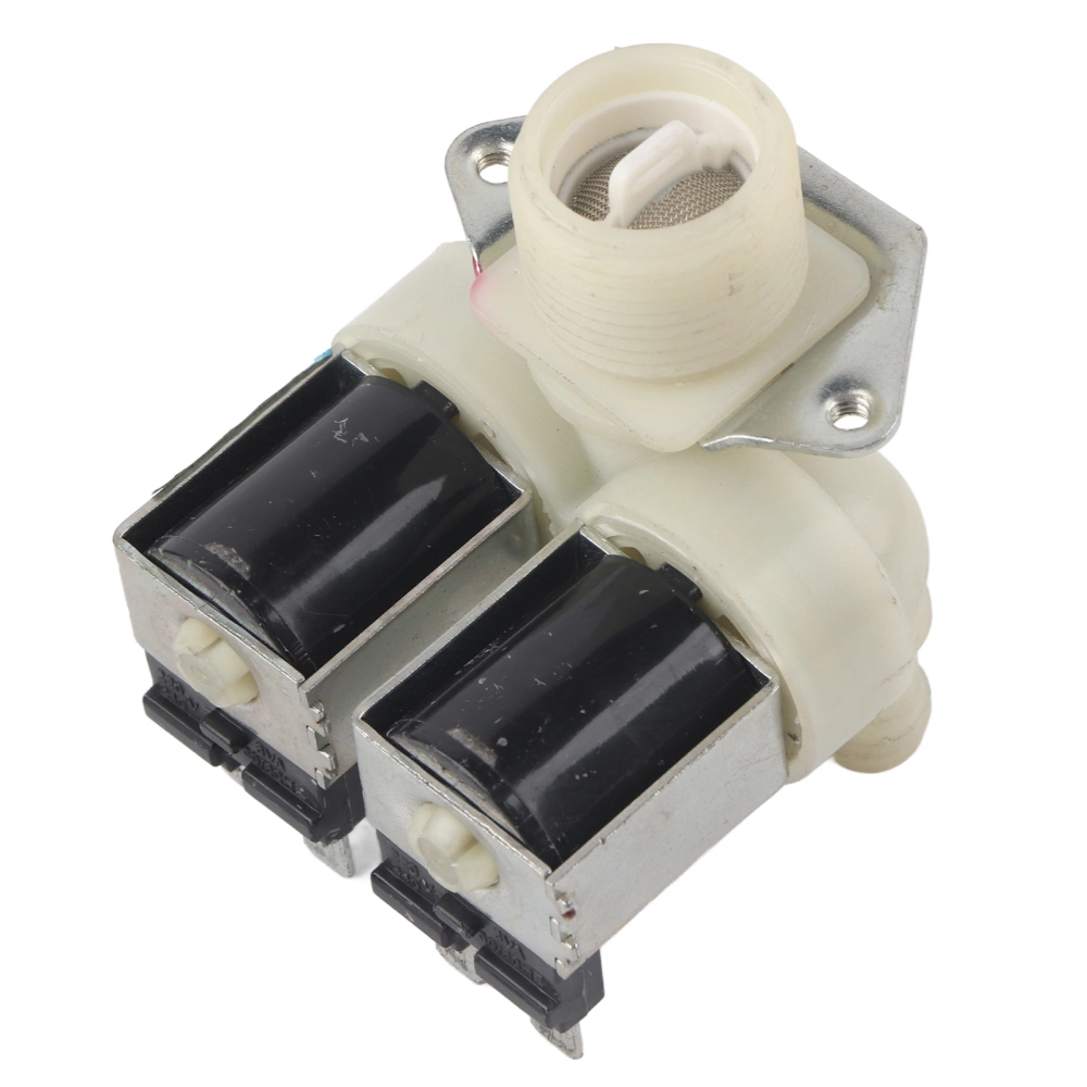 Washing Machine Water Inlet Valve Replacement Solenoid Double Head Valve Washer Accessories AC220V‑240V