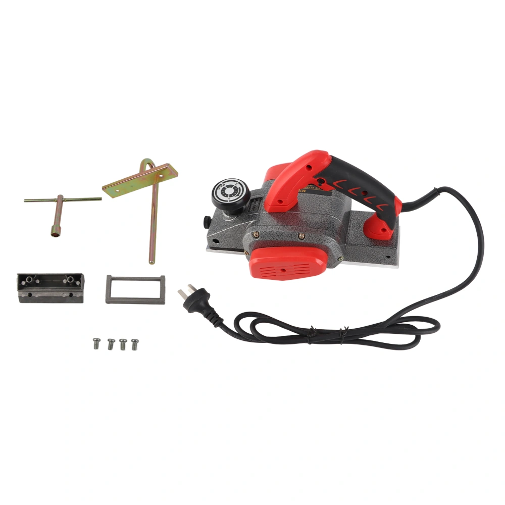 1000W 16000R/MIN Woodworking Electric Planer Kit Depth Adjustable with Self Locking Switch AU Plug 220V