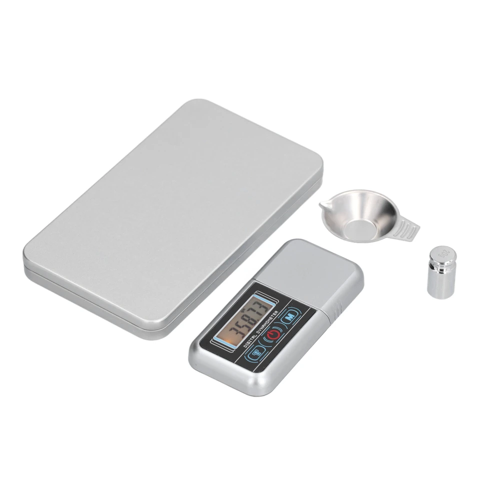 Mini Electronic Scale Jewelry Scale Electronic Weighing Force Gauge with Touch Screen