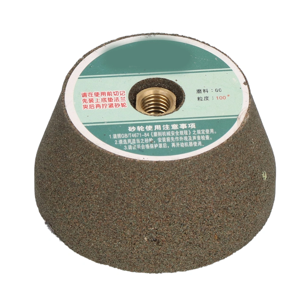 Grinding Wheel Strong Stability Good Grinding Effect High Removal Rate Angle Grinder Grinding Head for Industry100 Mesh