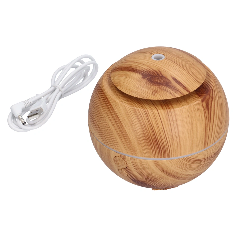 180ml Wood Grain Aroma Diffuser USB Air Purification Aromatherapy Humidifier for Home