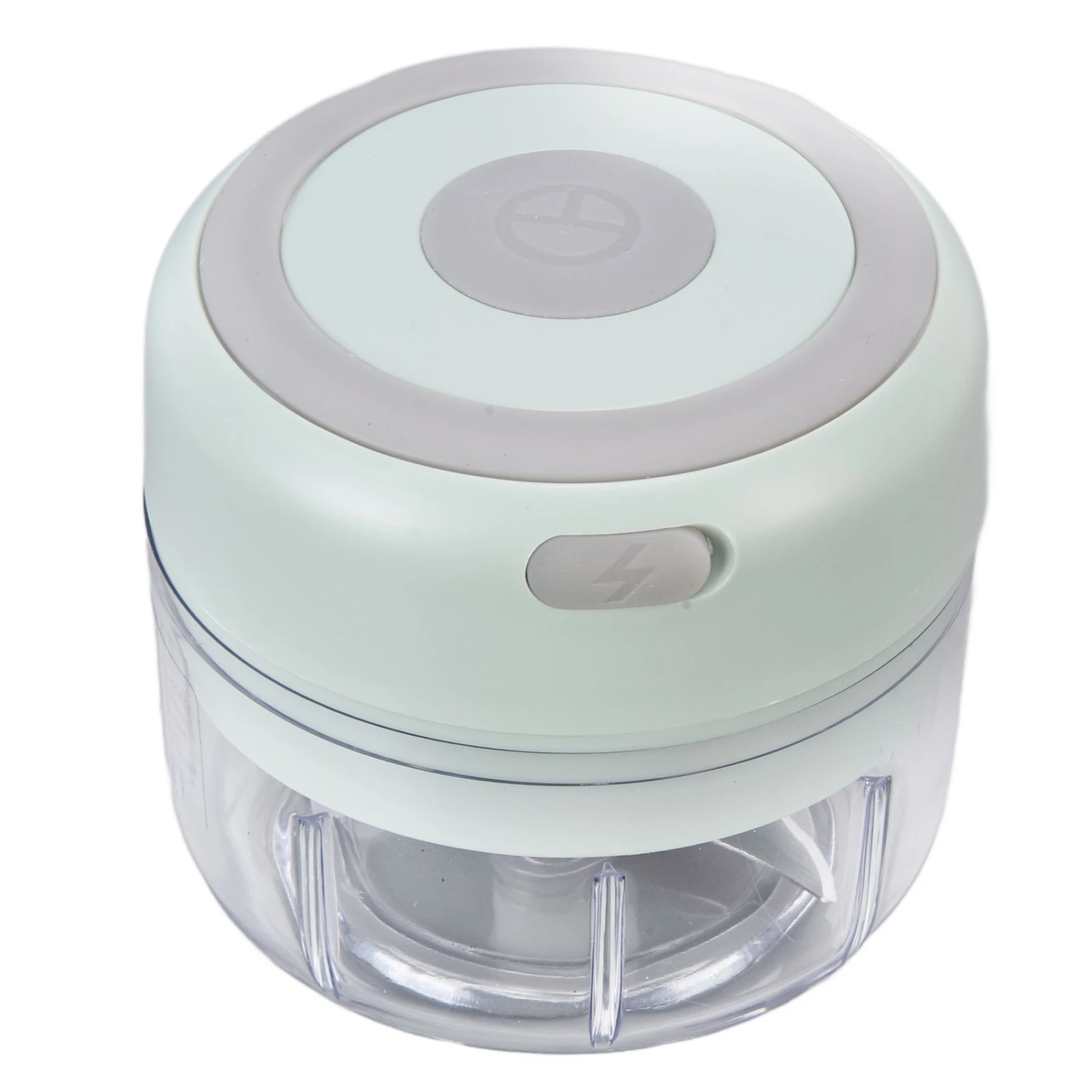 Mini Chopper Durable Electric 100ml Capacity Quickly Chopping Portable Grinder for KitchenwareGreen