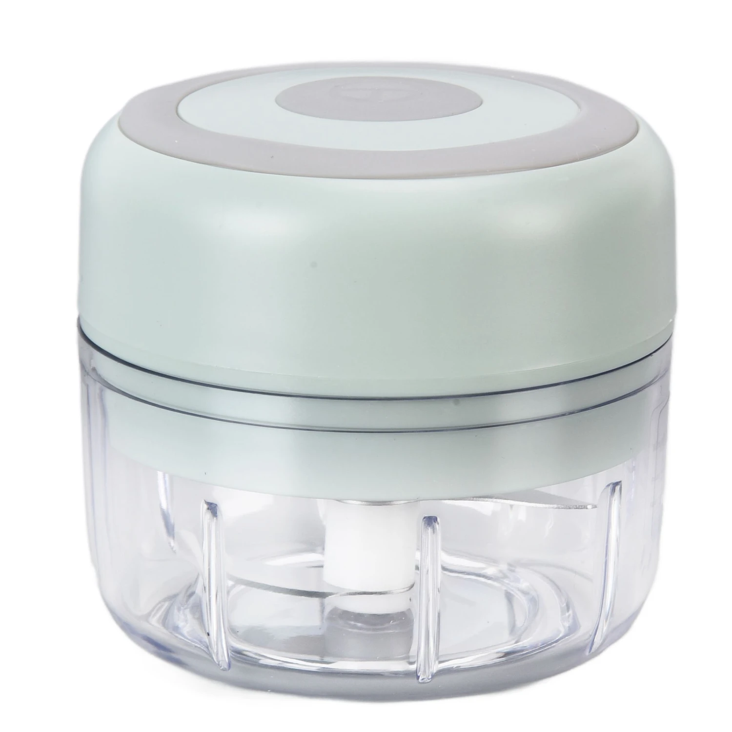 Mini Chopper Durable Electric 100ml Capacity Quickly Chopping Portable Grinder for KitchenwareGreen