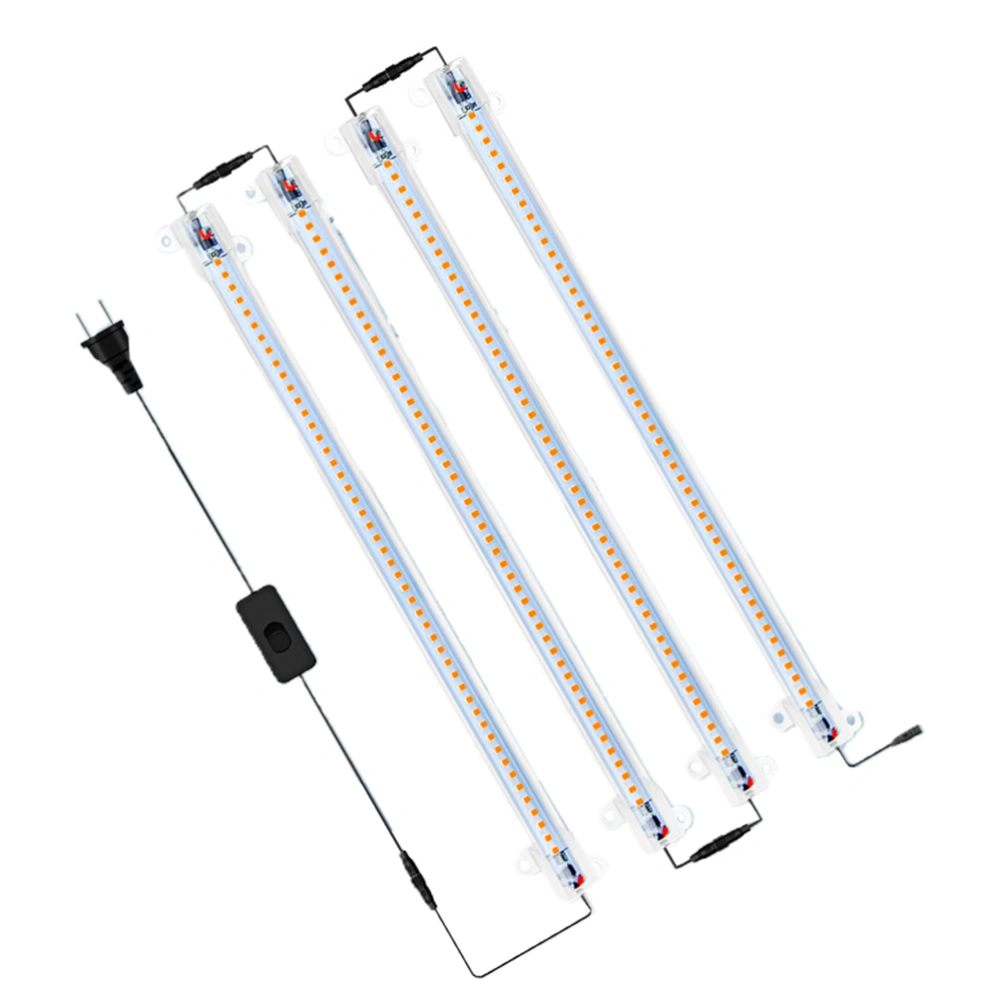 LED Plant Lamp Indoor Full Spectrum Grow Light with Timer Greenhouse Led Bar Light EU Plug 180‑240V