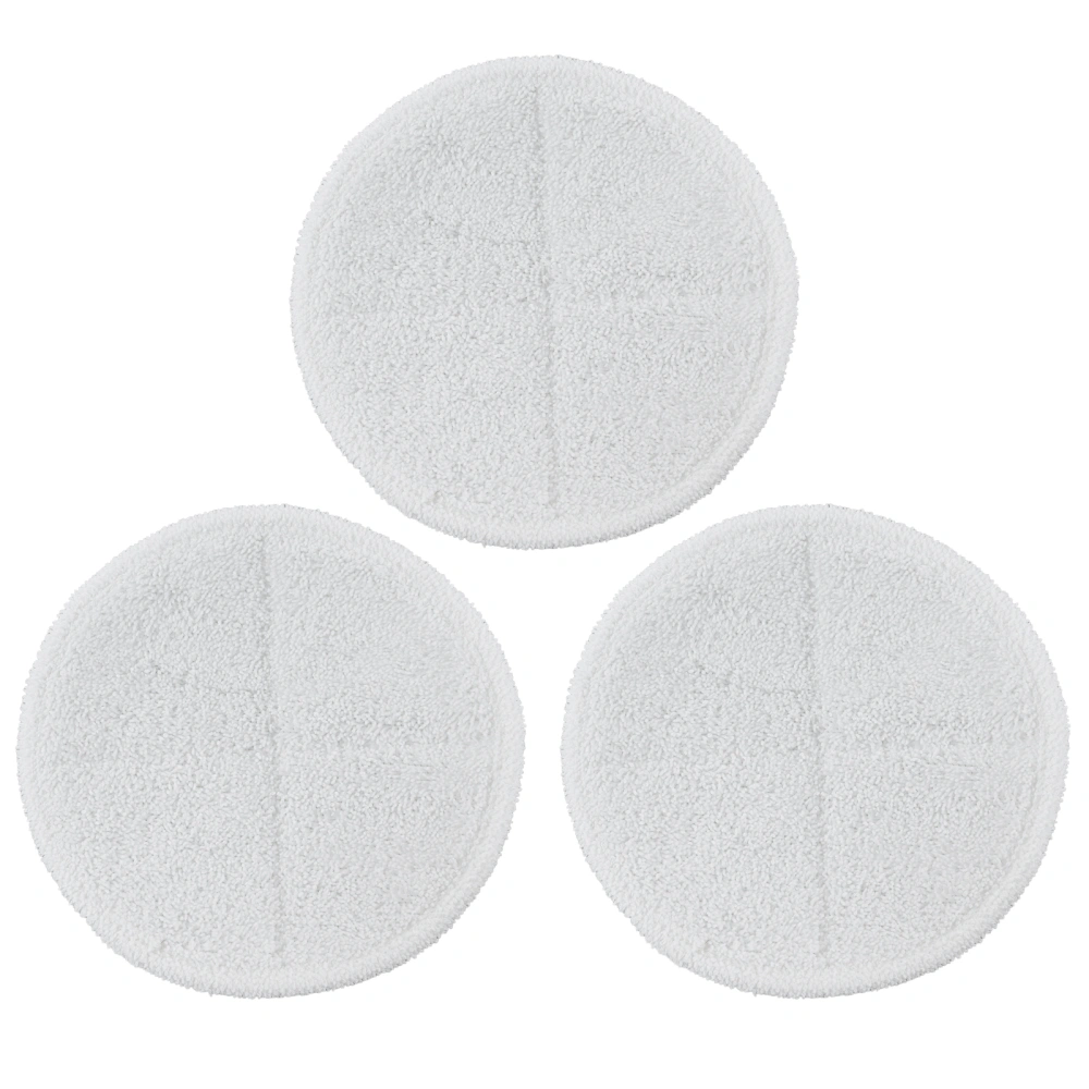 3PCS Mop Cloth Reusable Microfiber Mop Pad Mop Head Accessories for Bissell 2124/2039/2037/2039AWhite