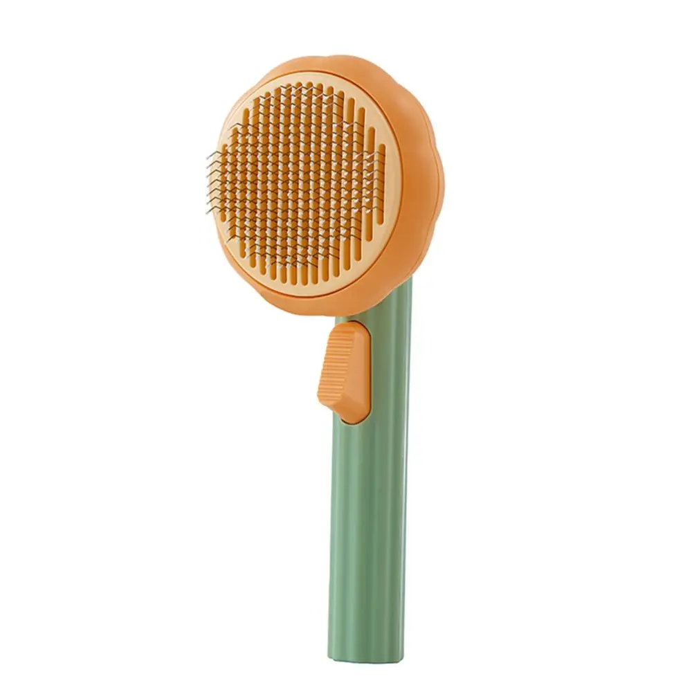 Pet Hair Brush Pet Cleaning Slicker Brush Pet Grooming Brush Gently Removes Loose Undercoat Mats and Tangled Hair