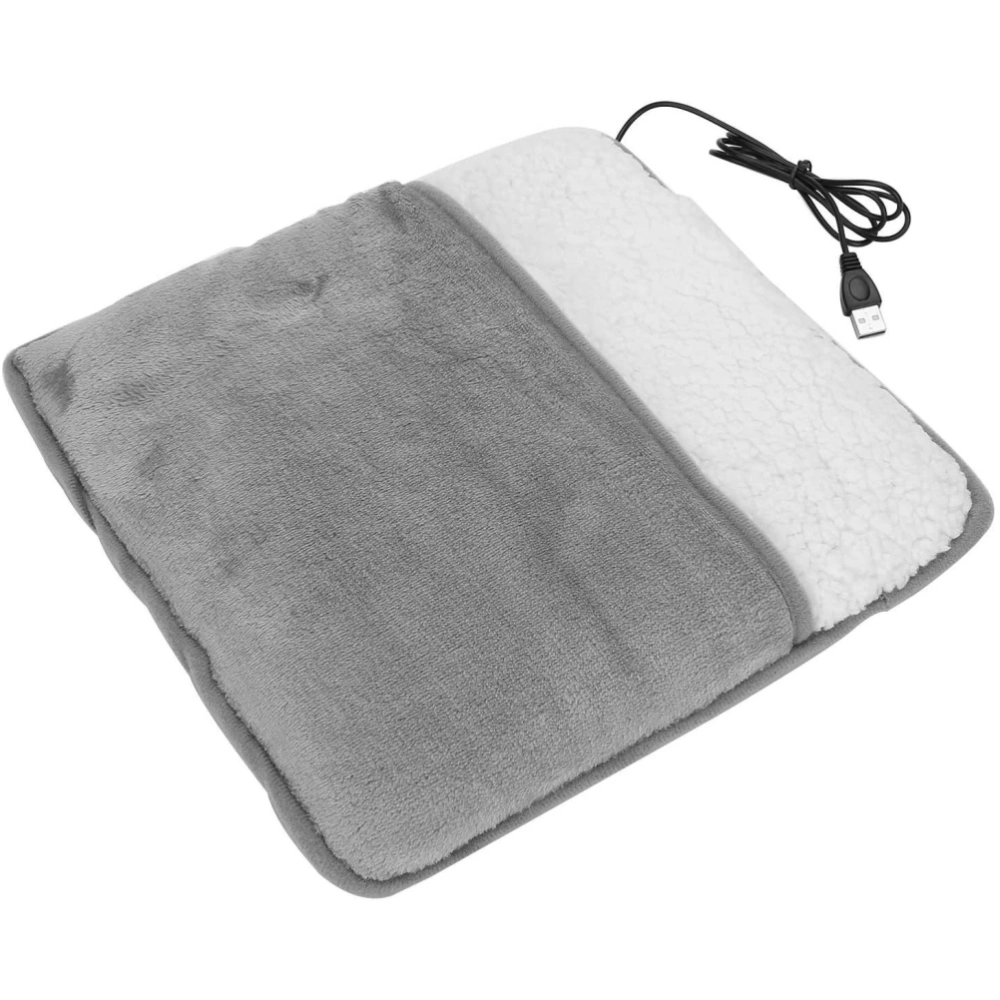 Winter USB Foot Warmer Built In Heater Fast Heating Safe Start Warm Foot Cover Feet Heating Pad Warmer Massager Washable