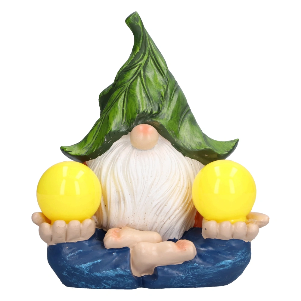 Decorative Faceless Gnome Elf Figurine Resin Crafts Decoration for Gardening Yard Outdoor