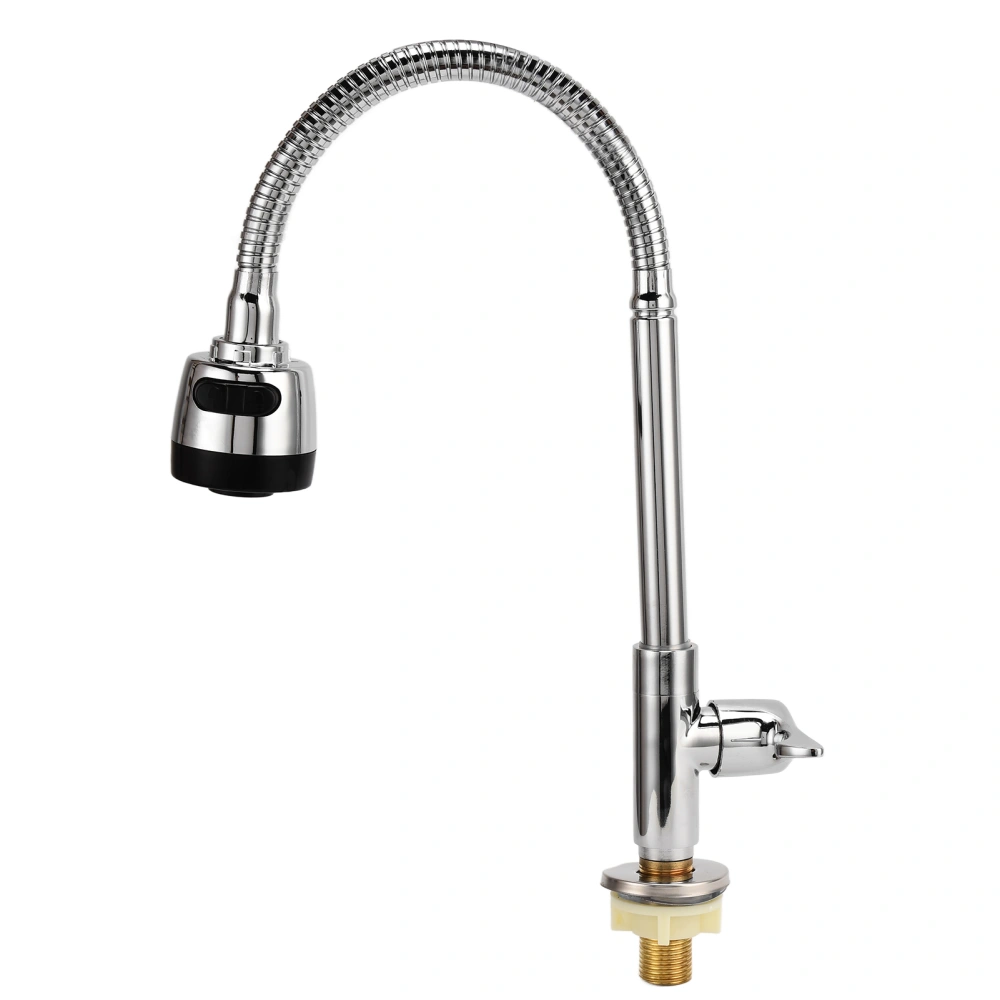 Kitchen Sink Faucets Rotated 360 Degree Adjust Water Volume Easily Install Rust Proof Pull Down Kitchen Sink FaucetsCopper Vertical Universal