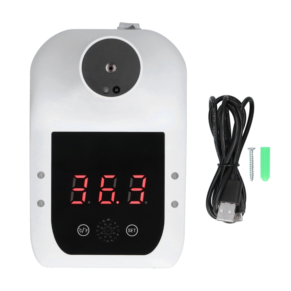 Wall Mount Thermometer No Contact Infrared Temperature Measurement Digital Display