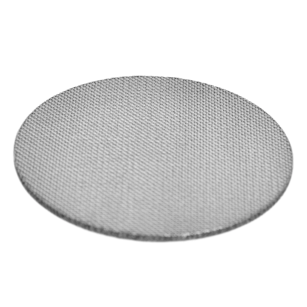 58.5mm Stainless Steel Coffee Filter Plate Filter Mesh Screen Replacement Parts for Coffee Powder Bowl150um 1.7mm Thickness