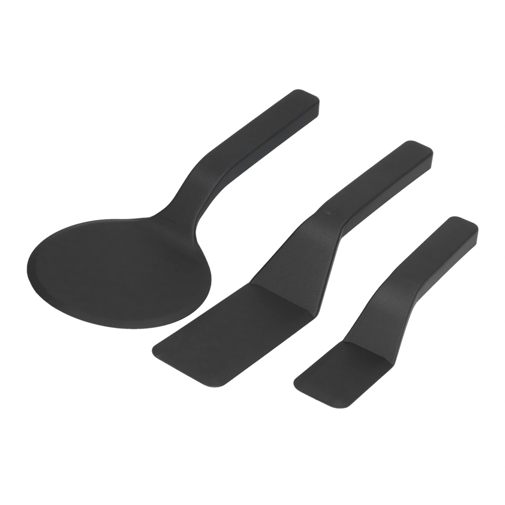 3Pcs Spatula Set Nylon Scraper with Beveled Edge Kitchen Utensils For Frying Egg Bread Muffins