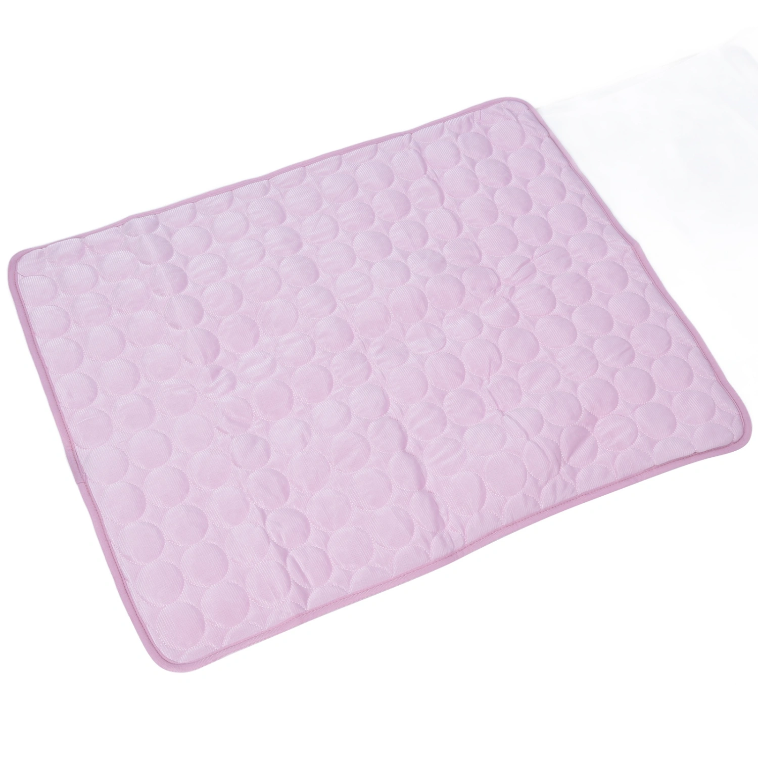 Pet Cooling Mat Breathable Soft Summer Dog Cat Sleeping Pad for Kennel Sofa Bed FloorPink M