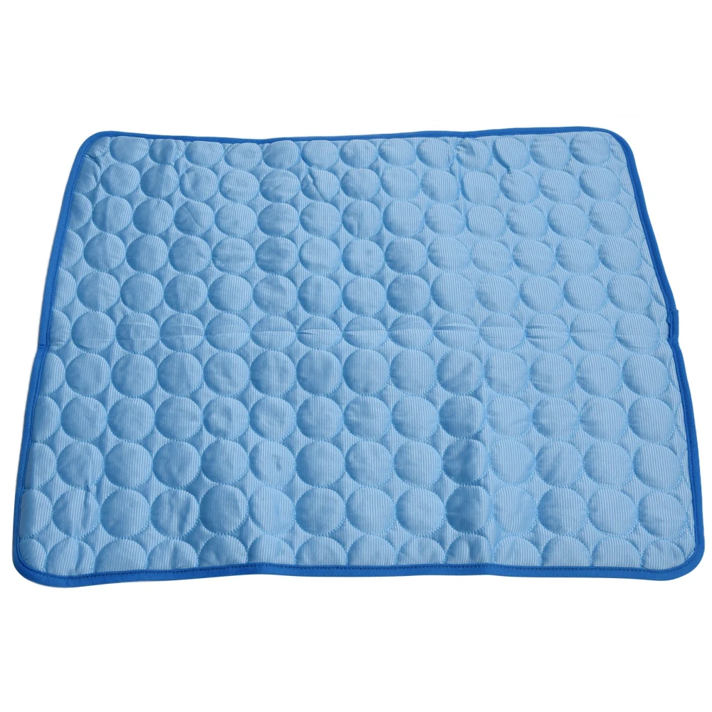 Pet Cooling Mat Breathable Soft Summer Dog Cat Sleeping Pad for Kennel Sofa Bed FloorBlue XL