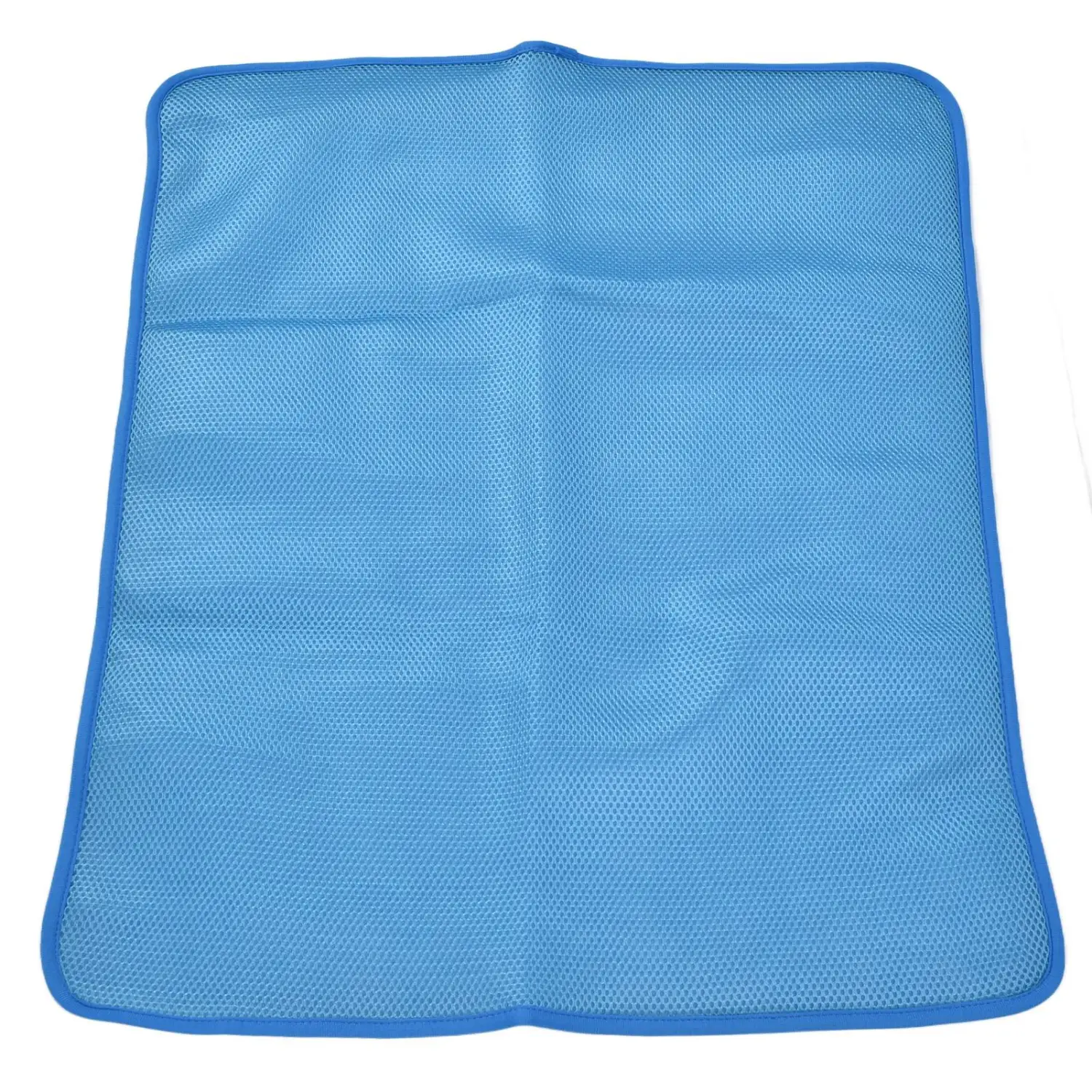Pet Cooling Mat Breathable Soft Summer Dog Cat Sleeping Pad for Kennel Sofa Bed FloorBlue S