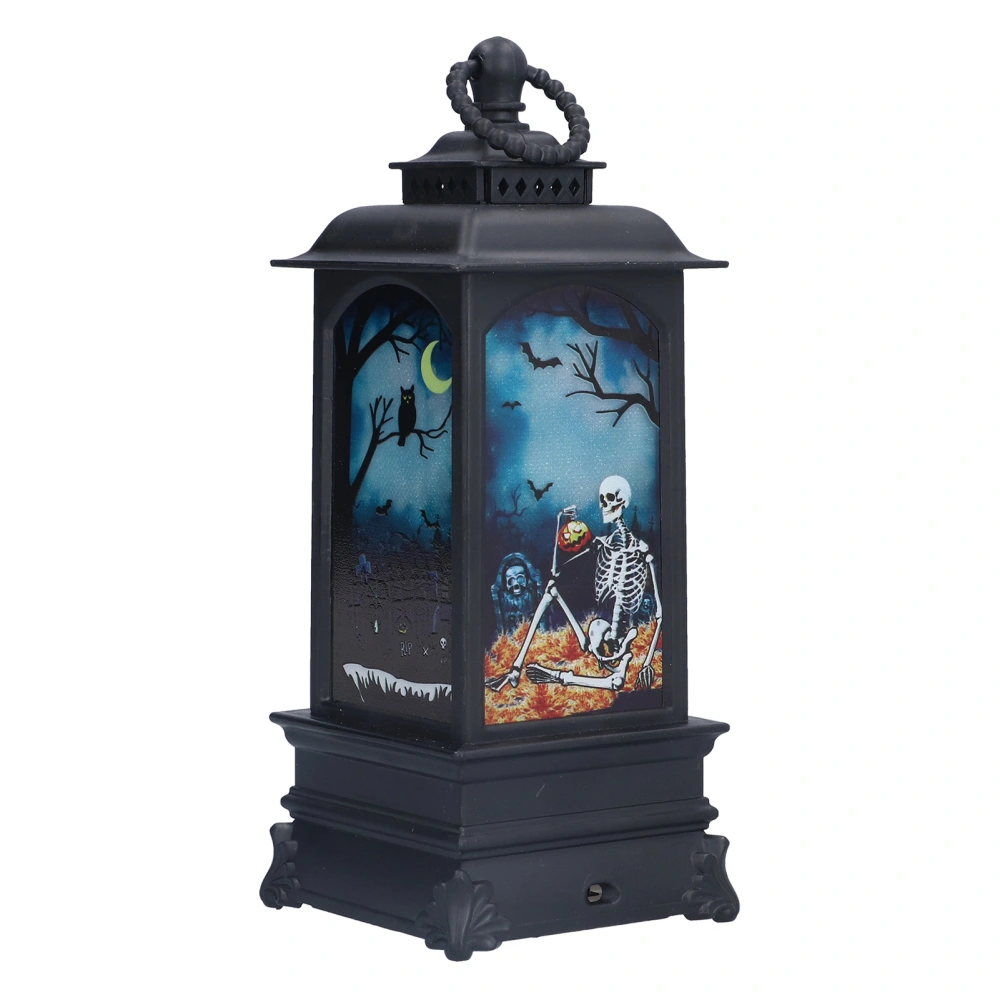 Halloween Lantern LED Portable Halloween Candle Lantern Night Light Skull Lamp for Festival Decoration