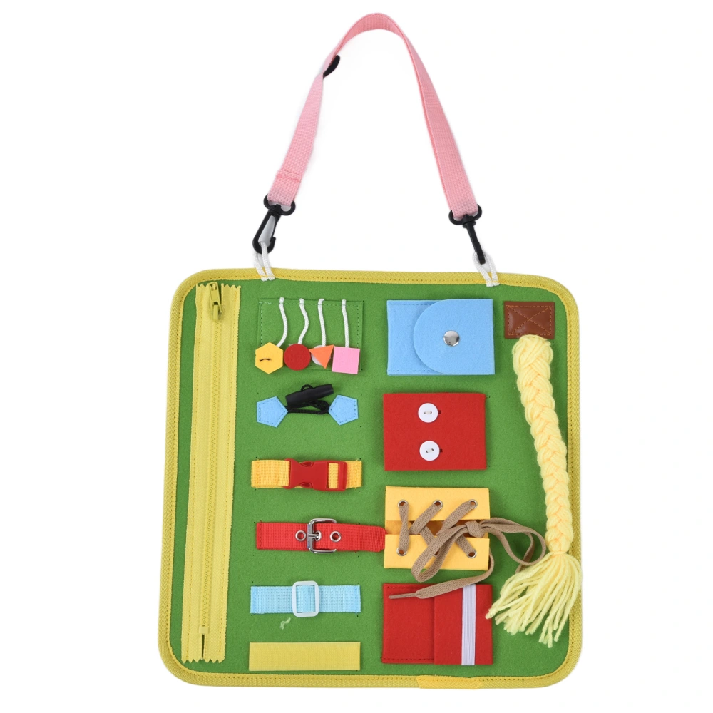 Educational Sensory Board Baby Activity Board Intelligence Development Toy for ToddlerB