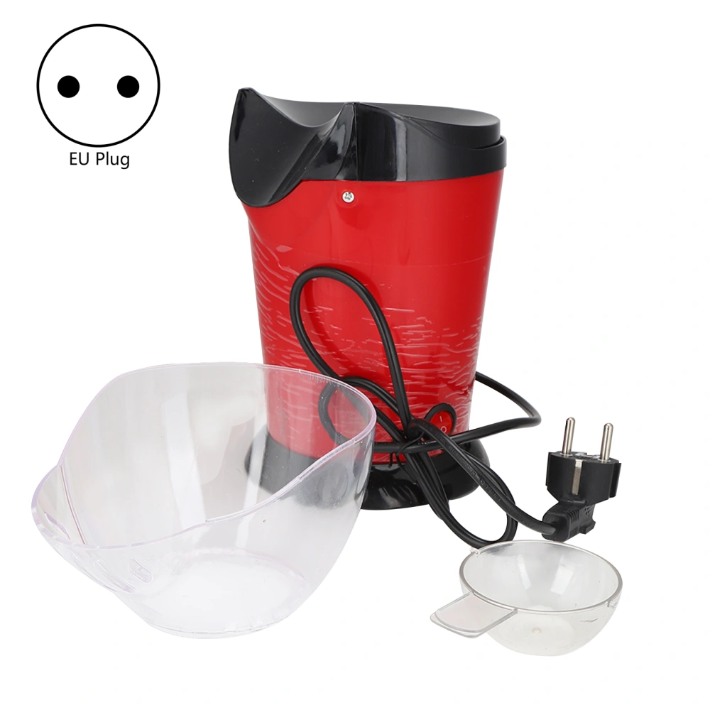 Household Portable Electric Popcorn Machine Hot Air OilFree Mini Popcorn Popper 1200W(EU Plug 220V )