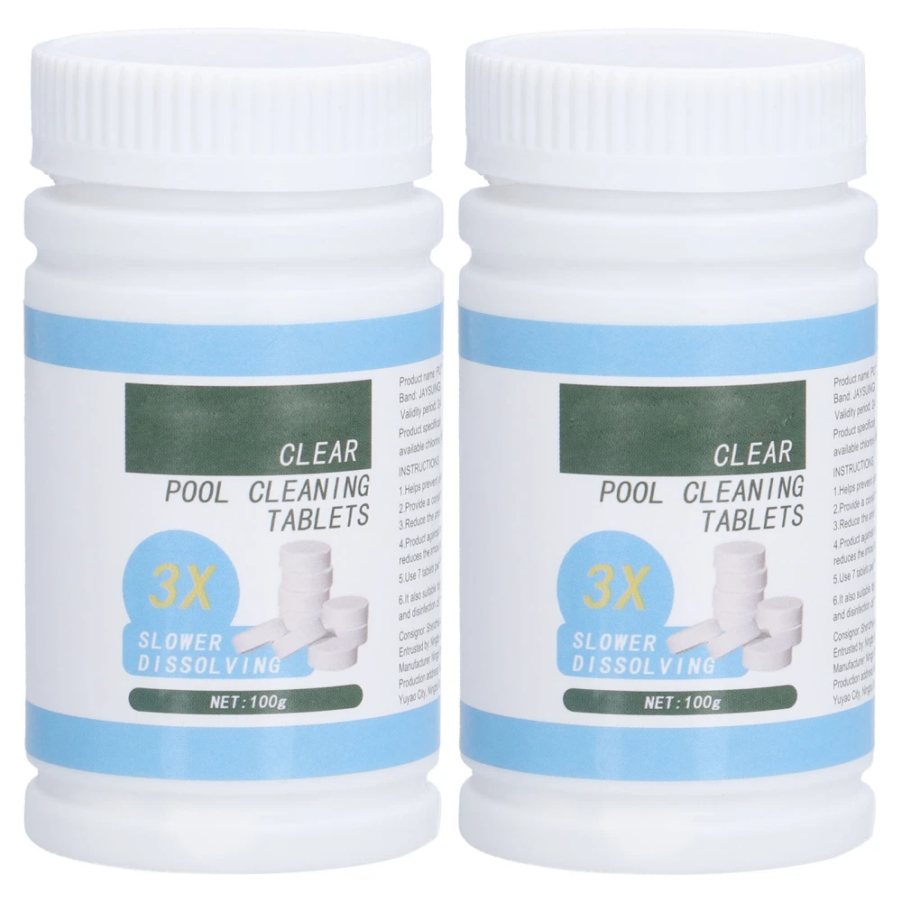 Swimming Pool Chlorinated Tablets Effervescent Tablets Water Cleaning Bath Water Purification Chlorine Tablets