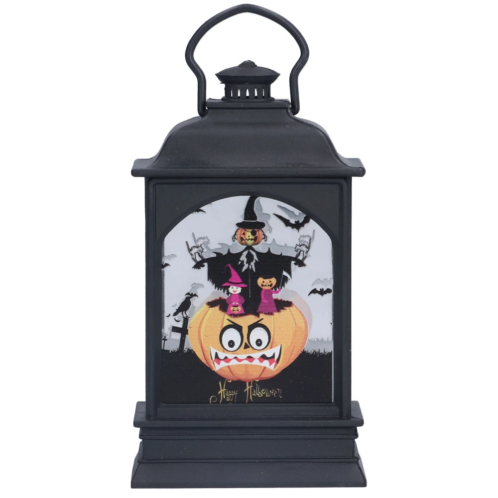 Halloween Decorative Fireplace Lamp Transparent Wind Lamp for Party Festival IndoorBZ2671‑W‑2 Pumpkin