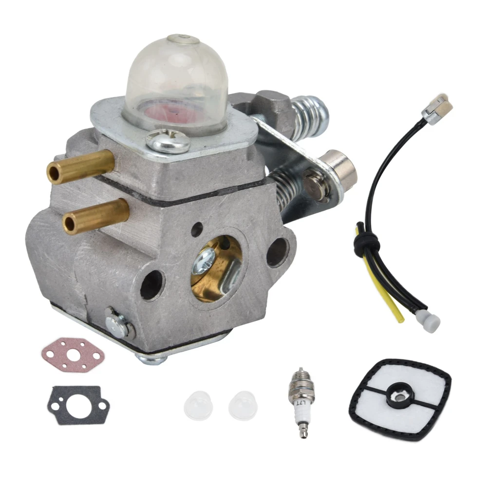 Carburetor with Repower Kit for C1UK29 C1UK47 C1UK52 SRM2100 SRM2110 SHC1700 SHC2100 Power Pruner Trimmer