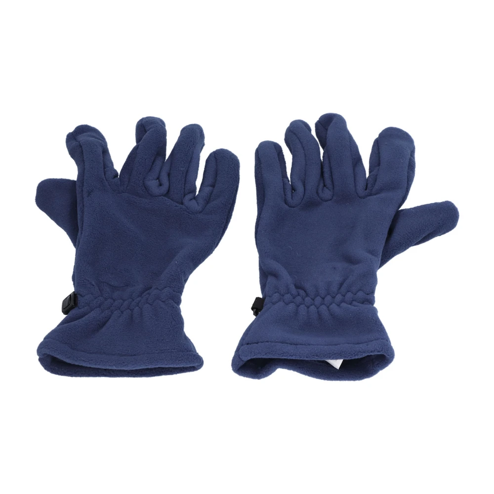 Windproof Gloves Induced Wearable Thickened Non Slip Blue Winter Gloves for Outdoor RidingL