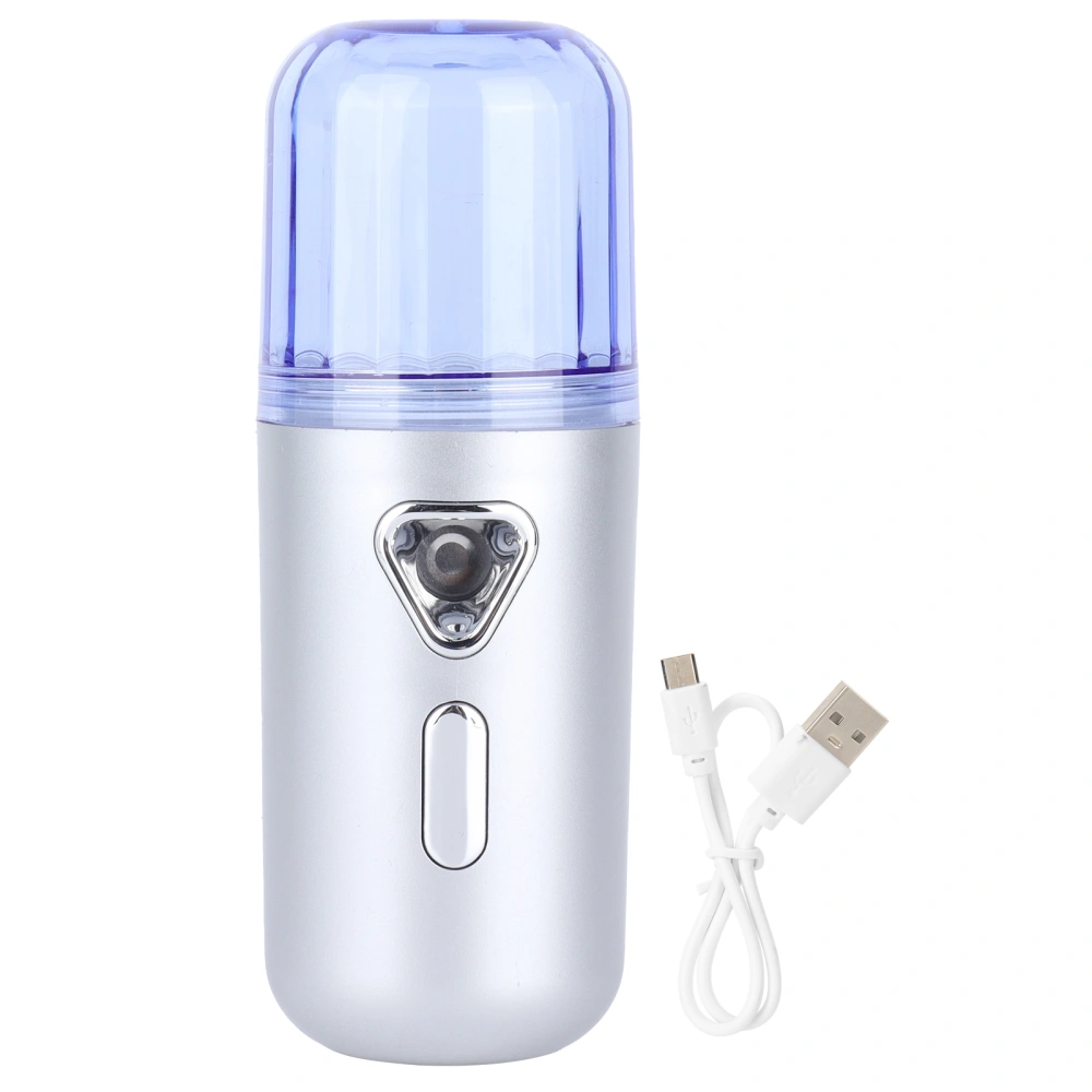 30ml Mini Face Humidifier USB Charging Portable Face Misting Hydrating Mist Sprayer