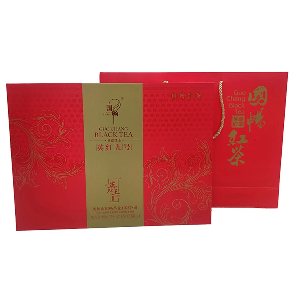 250g Yingde Black Tea Ying Hong No.9 Chinese Black Tea Gift Box for Tea Lovers Tea Ceremony