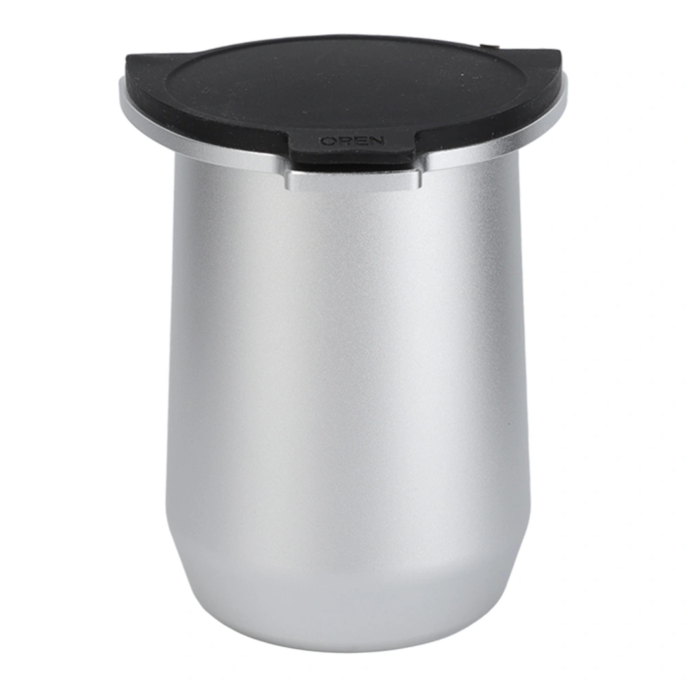 Aluminum Alloy Dosing Cup with Silicone Dust Cover for Breville 8 Series Coffee Machine Silver